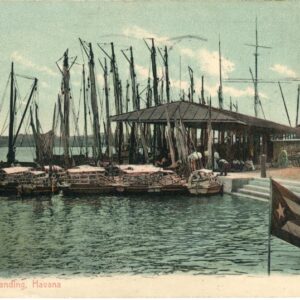 Cuba Havana Boat Landing 1911 to USA