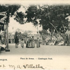 Cuba Cienfuegos Park 1903 to France