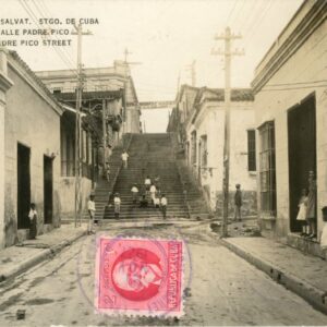 Santiago de Cuba Padre Pico Street 1927 to Germany