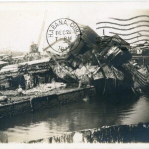 Cuba USS Maine exploded in Havana Harbour 1911 to Canada