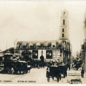 Cuba Havana Post Office 1924 to Austria