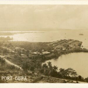 Cuba Mariel Port 1930 photocard to Rotterdam
