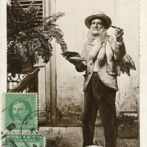 Cuba Havana Tobacco Seller 1930 to Hungary