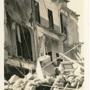 Santiago de Cuba 1932 Earthquake Serrano Building to Sweden
