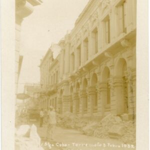 Santiago de Cuba 1932 Earthquake San Carlos Club to Sweden