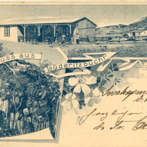 Namibia German SWA Gruss aus Lüderitzbucht 1899 to Munich