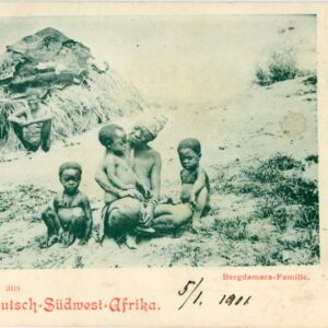 Namibia German SWA Damara Family 1901 to Germany