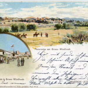 Namibia German SWA Windhoek General Leutwein 1899 to Wesel