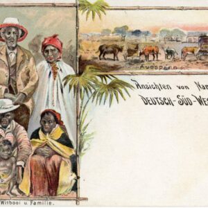 Namibia German SWA Hendrik Witbooi and Family
