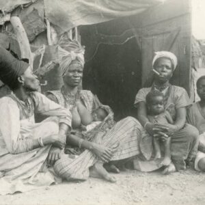 Namibia SWA Local Women Feeding Babies photocard