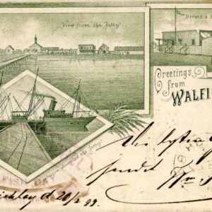 Namibia SWA Walfish Bay 1899 to Hamburg