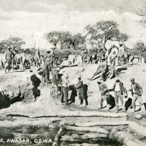 Namibia SWA Awasab Watering Place