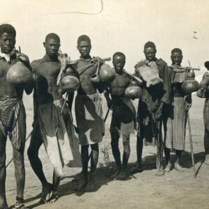 Namibia SWA Swakopmund Indigenous Men 1925 to Germany