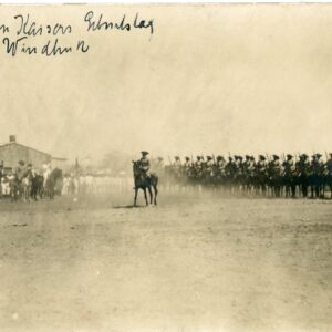Namibia SWA Windhoek German Soldiers Parade 1911
