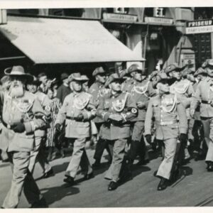 Namibia German SWA Pioneers Parading Dresden 1939 photo