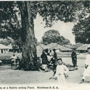Kenya Natives selling Earthen Pots
