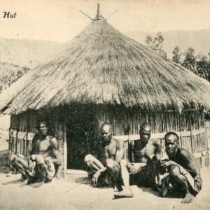 Kenya Native Hut 1924 to England