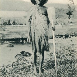 Kenya Boatsman at Victoria Nyanza Lake 1907 to Belgium