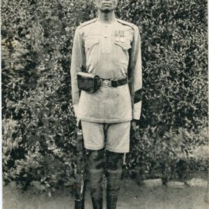 Kenya King's African Rifles soldier