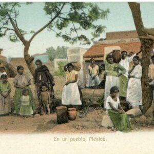 Mexico Village Women and Children