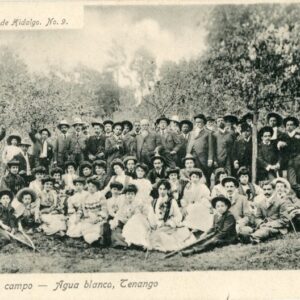 Mexico Tenango Agua Blanca picnic 1906 used in Cowe
