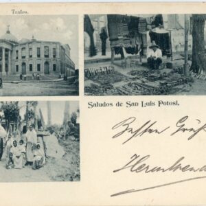 Mexico San Luis Potosi 1899 to Hamburg