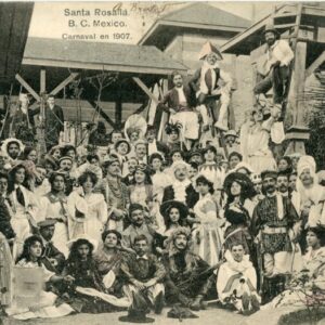 Mexico Santa Rosalia 1907 Carnaval