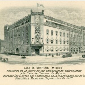 Mexico City Post Office Building 1910