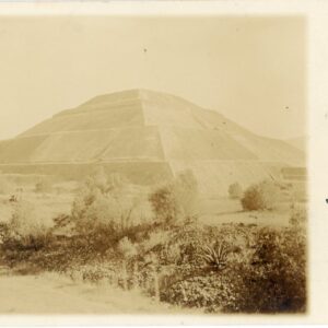 Mexico Teotihuacan Pyramid 1926 to Basel