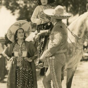 Mexico Women with China Poblana costume 1937