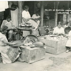 Mexico Uruapan Indigenous Painting Workshop 1930 to Dusseldorf