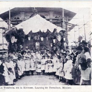 Mexico Laguna de Terminos Tombola at Fair 1907 to USA