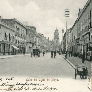 Mexico Cinco de Mayo Street 1905 to London