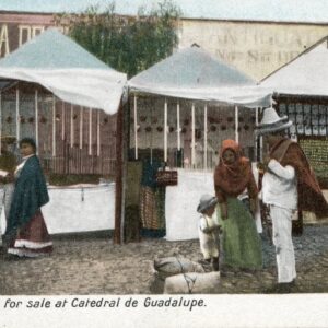Mexico Cathedral de Guadalupe Candle Sale
