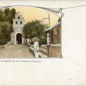 Mexico Yucatan The Church of a Hacienda