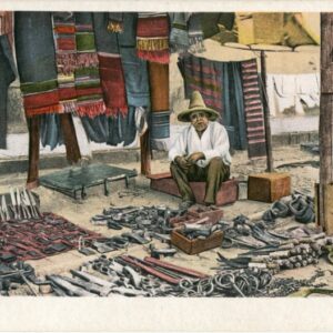 Mexico Market Trader Knives Rugs etc