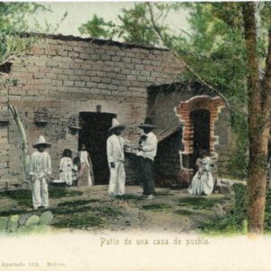 Mexico Village House Courtyard