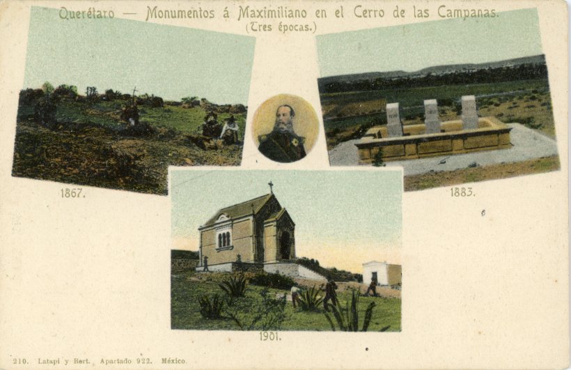 Mexico Maximilian Monuments on Cerro de las Campanas