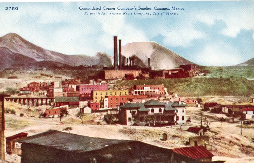 Mexico Cananea Copper Company Smelter