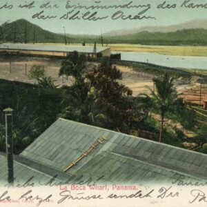 Panama La Boca Wharf 1907 to Berne