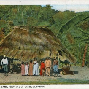 Panama Chiriqui Indian Camp from Cuba to USA