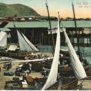 Panama Ebb leaving Boats on dryland 1911 to Schaffhausen