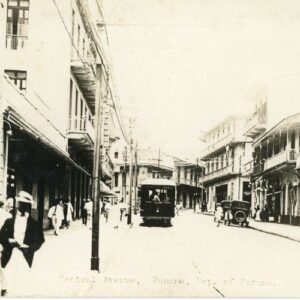 Panama Central Avenue Tram photocard
