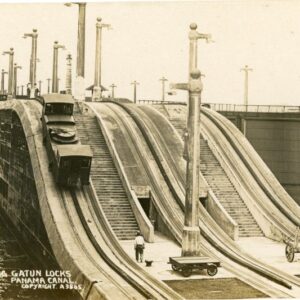 Panama Canal Ascending Gatun Locks