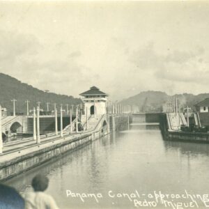 Panama Canal Approaching Pedro Miguel Locks