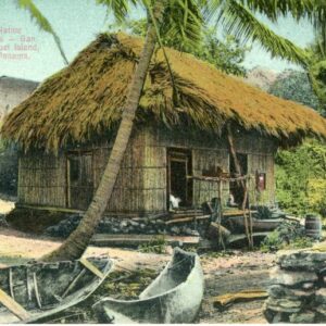 Panama San Miguel Island Native Huts