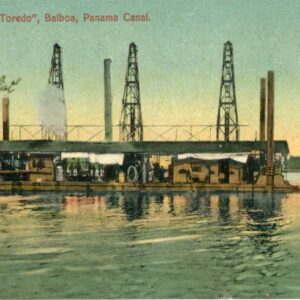 Panama Canal Balboa Drill barge Toredo
