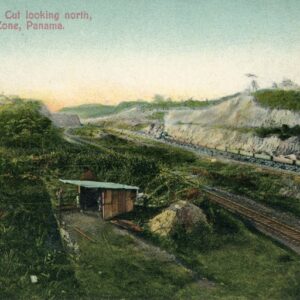 Panama Canal Bas Obispo Cut looking north