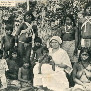Panama Puerto Pinnas Indigenous Family