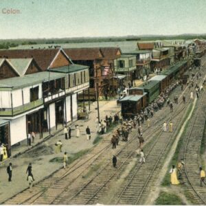 Panama Trains at Front Street Colon